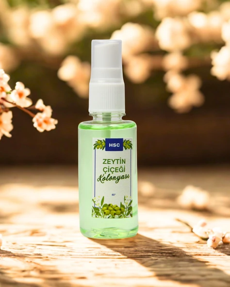 Zeytin Çiçeği Kolonyası 50cc Sprey Ferahlatıcı ve Hijyenik Taşınabilir Kolonya ürün görseli 1