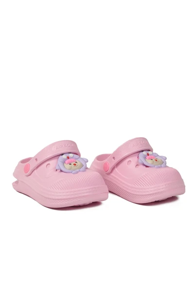 Pembe Eva Kız Çocuk Sabo Terlik - Resim 4