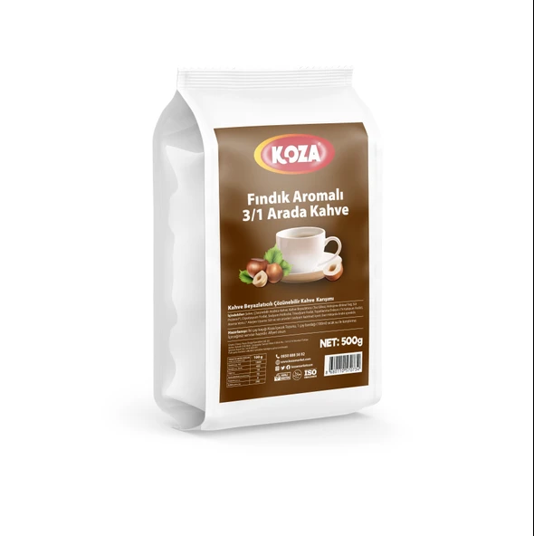 Koza 3'ü1 Arada Fındıklı Kahve (500 gr) ürün görseli 1