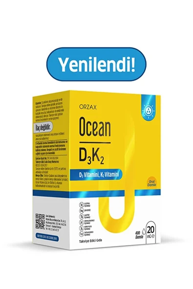 Ocean D3K2 Damla 20 ml ürün görseli 1