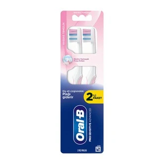 ORAL-B PRO-SENSİTİVE CLİNİCAL EKSTRA YUMUŞAK DİŞ FIRÇASI 2'Lİ ürün görseli 1