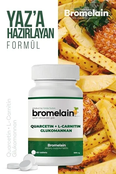 Bromelain 60 kapsül ürün görseli 1