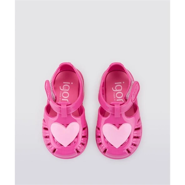 igor Tobby Gloss Love Çocuk Sandalet - Resim 2