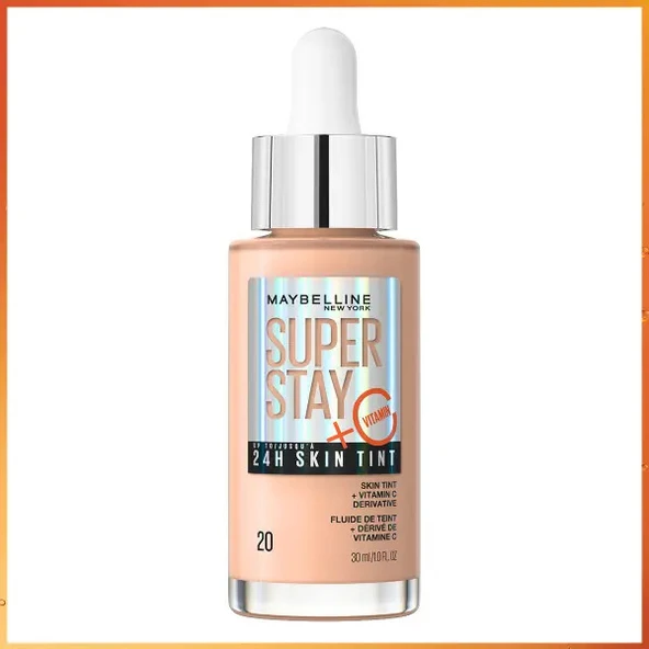 Maybelline New York Super Stay Skin Tint Fondöten - 20 ürün görseli 1