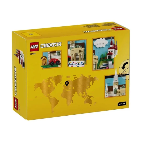 LEGO 40954 Creator Germany Postcard - Resim 2