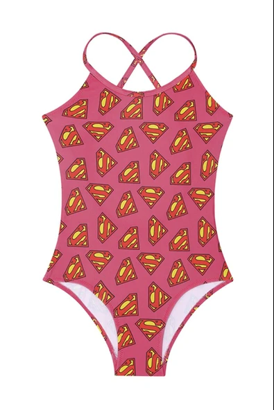slipstop Super Girl Swimsuit Kız Çocuk Mayo ürün görseli 1