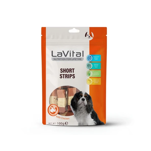LaVital Tavuk,Ördek ve Morina Balıklı Köpek Ödülü 100 Gr ürün görseli 1