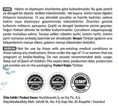 Vitafy EAA 250 gr 50 servis - Resim 2