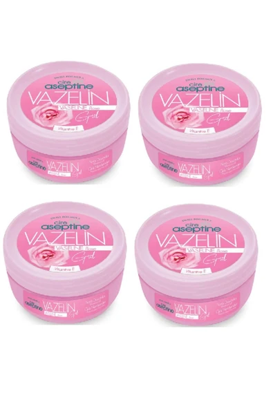 Cire Aseptine Vazelin Gül 150 ml (4 Adet) ürün görseli 1