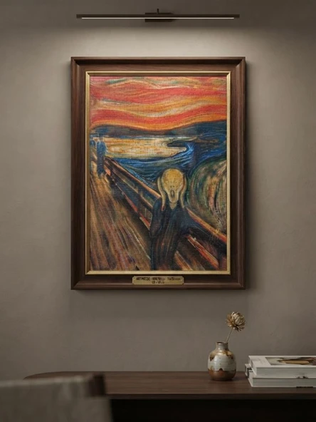 Ünlü Eserler Serisi: Çığlık (1000 Parça Art Puzzle) - Duvarınızdaki Sanat ürün görseli 1