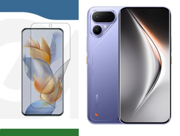Tecno Pova Curve 2 ile Uyumlu Hidrojel Nano Film HD Şeffaf Ekran Koruyucu(Tempered Cam Değildir!) ürün görseli 1