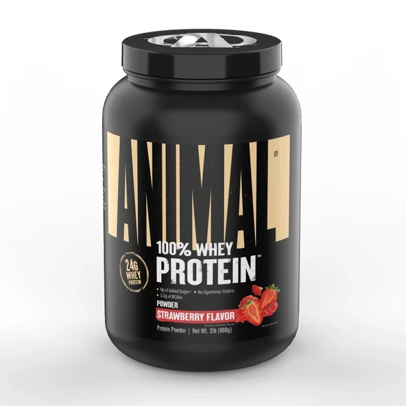 Animal, 100% Whey Protein 908 gr Çilek Aromalı ürün görseli 1