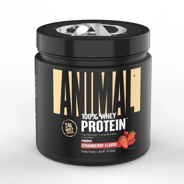 Animal, 100% Whey Protein 454 gr Çilek Aromalı ürün görseli 1