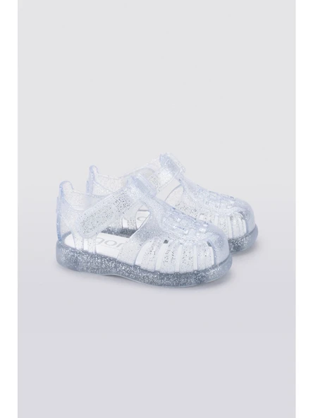 igor Tobby Gloss Glitter Transparente Çocuk Sandalet ürün görseli 1