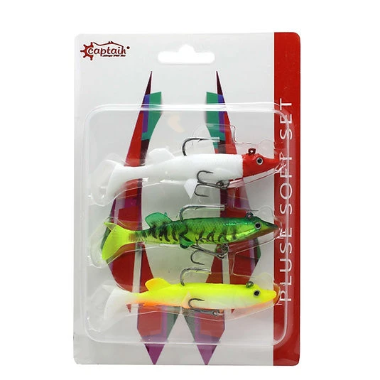 Silikon Set 3'lü Pluse Soft Pike 12cm ürün görseli 1