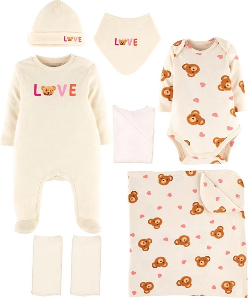 idil baby Bebek Hastane Çıkışı 8 li Set ürün görseli 1