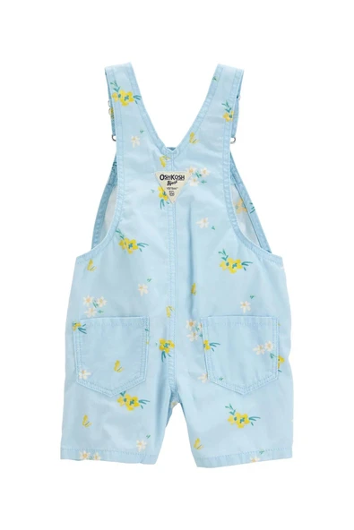 carters Kız Bebek Salopet Şort - Resim 3