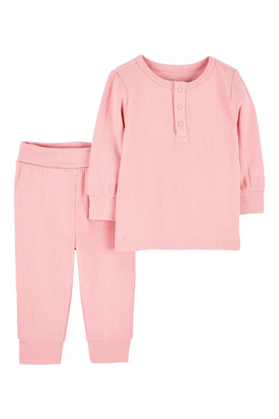 carters Kız Bebek Pantolon PurelySoft 2'li Set ürün görseli 1