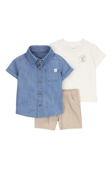 Carter's Erkek Bebek Alt Üst Set ürün görseli 1