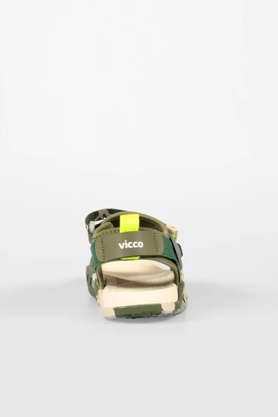 Vicco Tape Filet Phylon Sandalet Haki - Resim 2