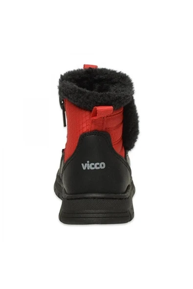 Vicco Nagoya Bebe Bot Kırmızı - Resim 4
