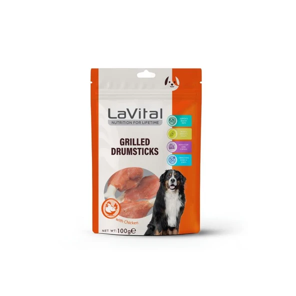 LaVital Tavuk Etli Baget Köpek Ödülü 100 Gr ürün görseli 1