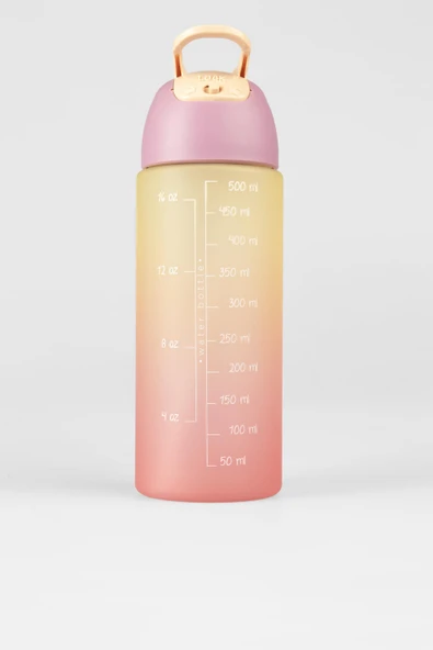 Vicco Pembe Su Matarası Kilitli Kapak Tritan Çocuk Suluk Matara 750 ml ürün görseli 1