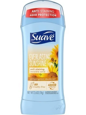 SUAVE ANTİPERSPİRANT&DEODORANT STİCK EVERLASTING SUNSHINE 74 G ürün görseli 1