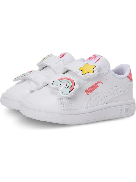 Puma Smash 3.0 Badges V Inf Kız Bebek Yürüyüş Ayakkabısı ürün görseli 1