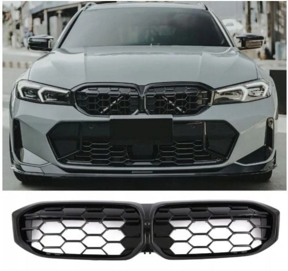 AUTOGP Bmw g20 lci ön panjur ızgara böbrek 340İ model piano black diamond 2023+ ürün görseli 1