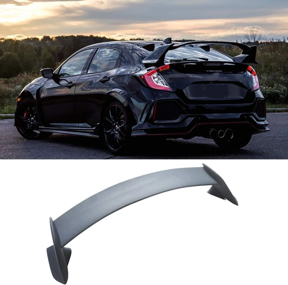 AUTOGP Honda civic fk7 hb typer bagaj üstü spoiler boyasız 2016 / 2022 ürün görseli 1