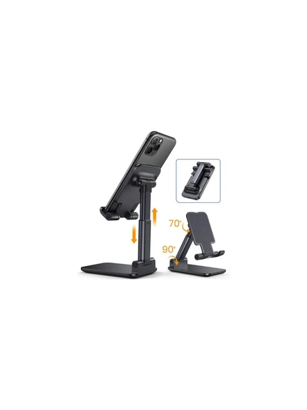 AbaTech W20 Masaüstü Telefon Tablet Tutucu Stand - Resim 4