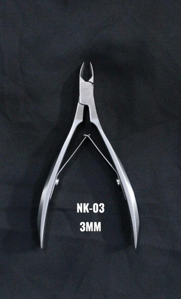 Nagasaki Ultra Bileyli Paslanmaz Çelik Manikür Et pensi 3mm ürün görseli 1