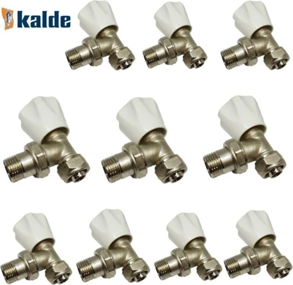 Kalde Pex Köşe Radyatör Vanası ( 10 Adettir ) ürün görseli 1