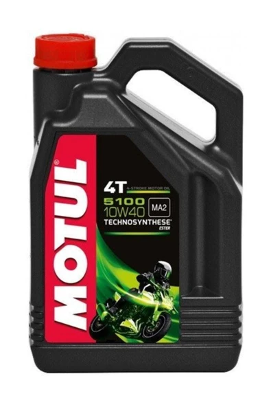 Motul 5100 10w40 4t Motosiklet Motor Yağı - 4 Litre  - 0781387029357 ürün görseli 1