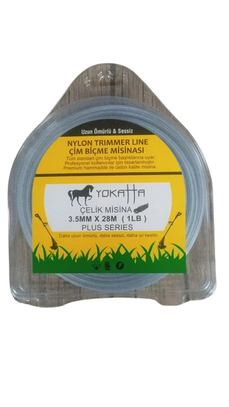 TIRPAN MİSİNA İPİ 3,5MM 28 MT YOKATTA YUVARLAK ÇELİK ürün görseli 1