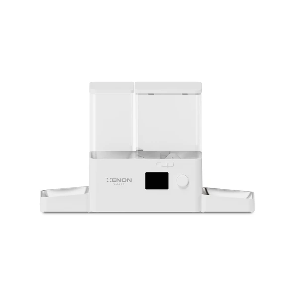Xenon Smart Otomatik Mama ve Su Kabı  Akıllı 2 in 1 Besleyici, WiFi, Çelik Kase, 3.5L/2L, Sessiz Sifon (X8616) ürün görseli 1