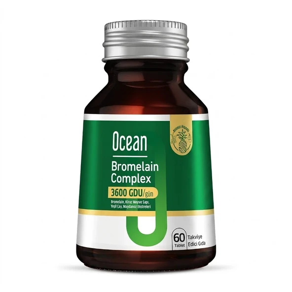 Ocean Orzax Ocean Bromelain Complex 60 Tablet ürün görseli 1
