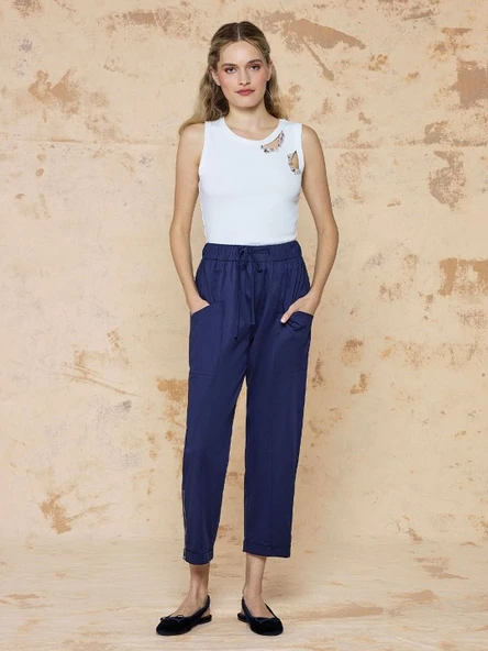 COTTON KUMAŞ PANTOLON ürün görseli 1