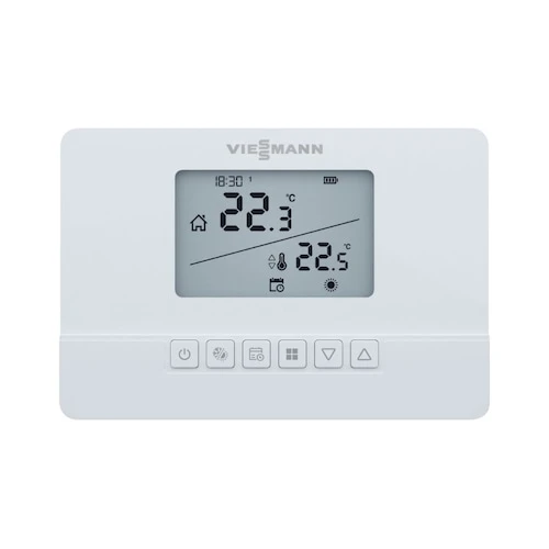 Viessmann 300S RF Kablosuz Programlı TPI Oda Termostatı ürün görseli 1
