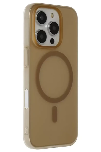 Joko Apple iPhone 16 Pro Max Tuna PC Slim Magsafe Kapak - Çöl Titanyum ürün görseli 1