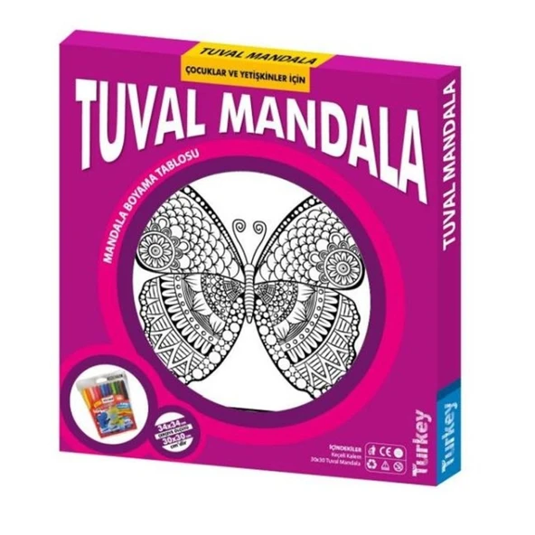 5117  Tuval Mandala ürün görseli 1