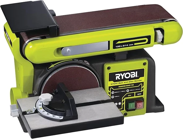 Ryobi RBDS4601G Elektrikli Bant ve Disk Zımpara Makinesi 370 W - 5133002858 ürün görseli 1