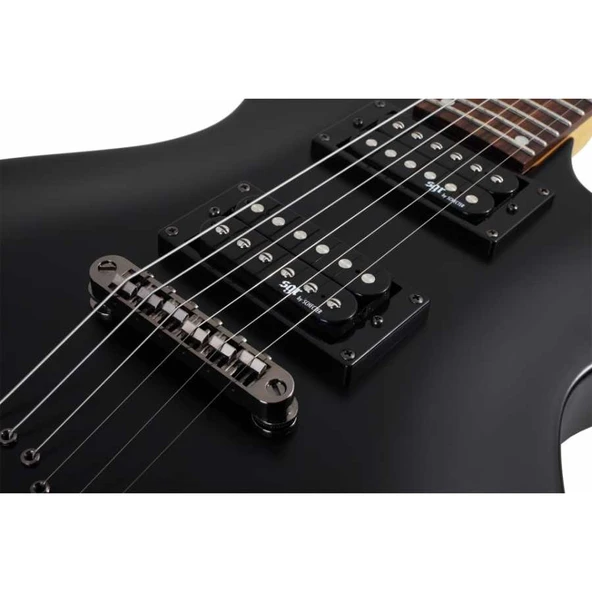 Schecter Solo-II SGR Elektro Gitar (Mat Siyah) - Resim 5