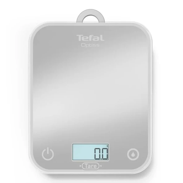 Tefal Optiss Gümüş Elektronik Mutfak Tartısı ürün görseli 1