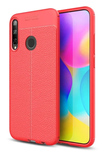 Newface Huawei P40 Lite E Kılıf Auto Focus Kapak - Kırmızı ürün görseli 1