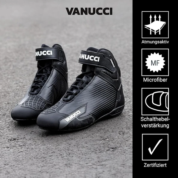 VANUCCİ VSB-3 MOTOSİKLET BOTU - Resim 2