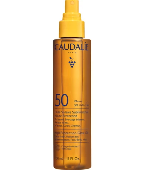 Caudalie High Protection Glow Oil SPF50+ 150 ml ürün görseli 1