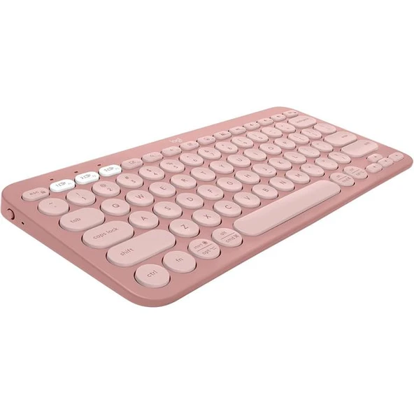Logitech Pebble Keys 2 K380S 920-011861 Pembe TKL Q Kablosuz Klavye ürün görseli 1
