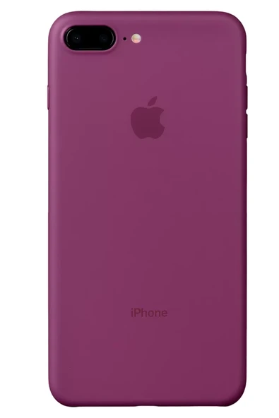 Newface Apple iPhone 8 Plus Kılıf PP Ultra İnce Kapak - Pembe ürün görseli 1